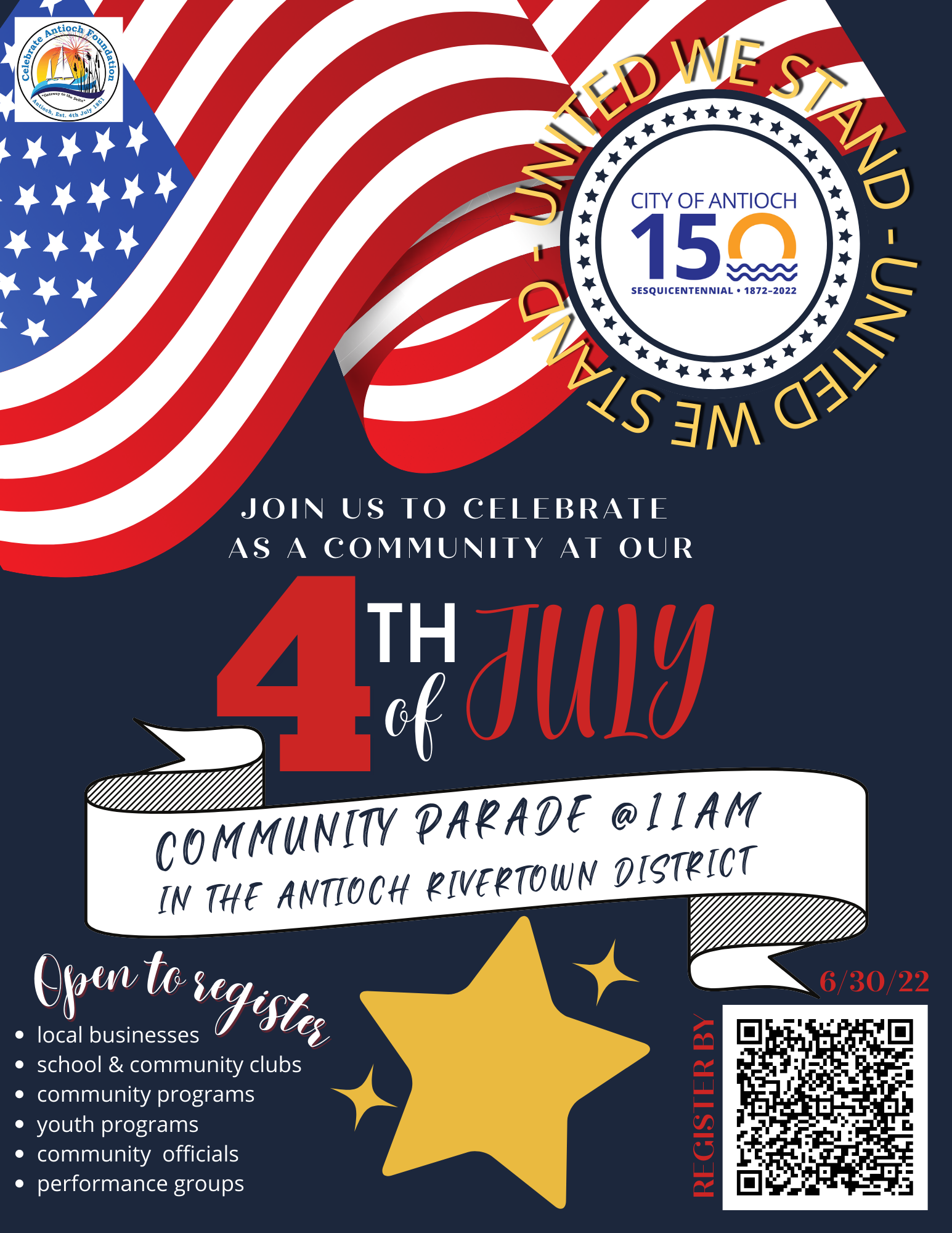 4th of July Parade Flyer
